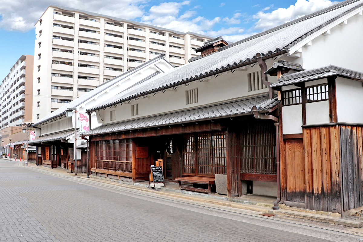 伊丹の古い町並み